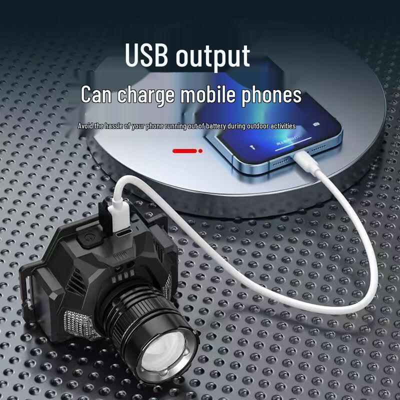 UOSU Rechargeable Induction Headlamp