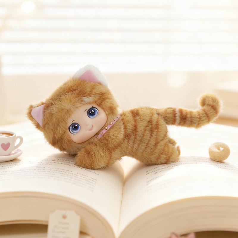 Adorable Caramel Plush Doll Keychain - Perfect Holiday Gift for Kids