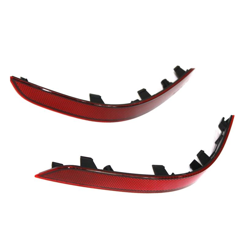 Rear Bumper Reflector Light Trim 2048200374 2048200474 for Mercedes-Benz GLK-Class GLK250 GLK300 GLK350 ,L+R 2PCS