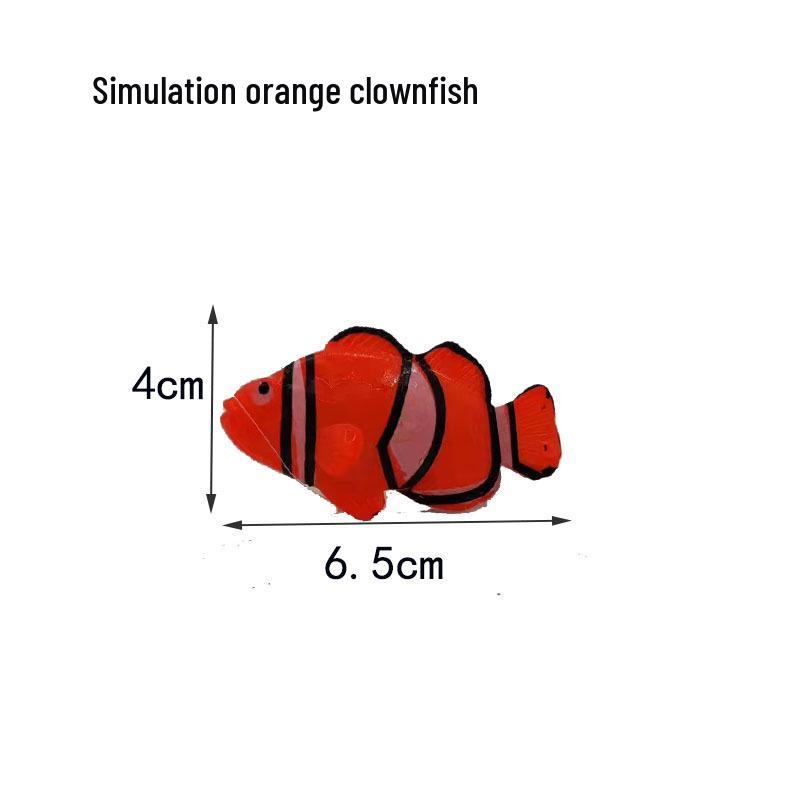 Fake Fish & Jellyfish Tank Ornaments: Clownfish, Betta & More for Aquarium Landscaping