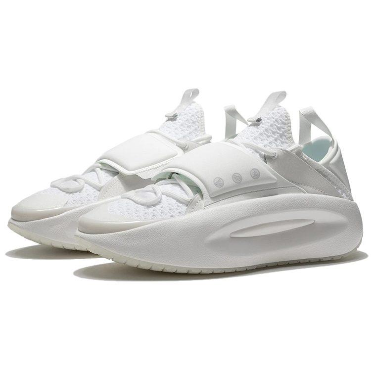 Li Ning Yun You C4D Cushioning Slip Resistant Abrasion Resistant Low top Sports Casual Shoes Men's Ecru AZGS047-1