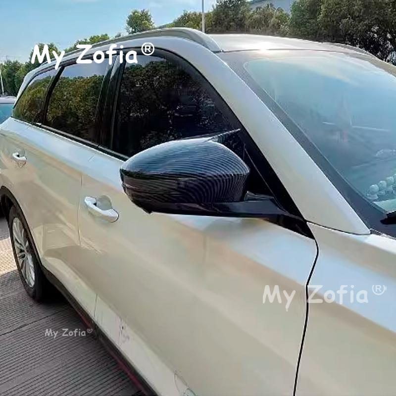 For Changan X7 PLUS 2024 2025 2026 Car Sticker Rearview Side Mirror Cover Exterior Door Rear View Case Trim Accessories