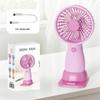 Cartoon USB Rechargeable Portable Handheld Mini Fan for Students with Customizable Logo
