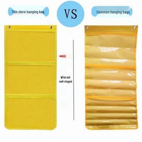 Kindergarten Art Display & Book Storage Bag for Children's Wall Hanging