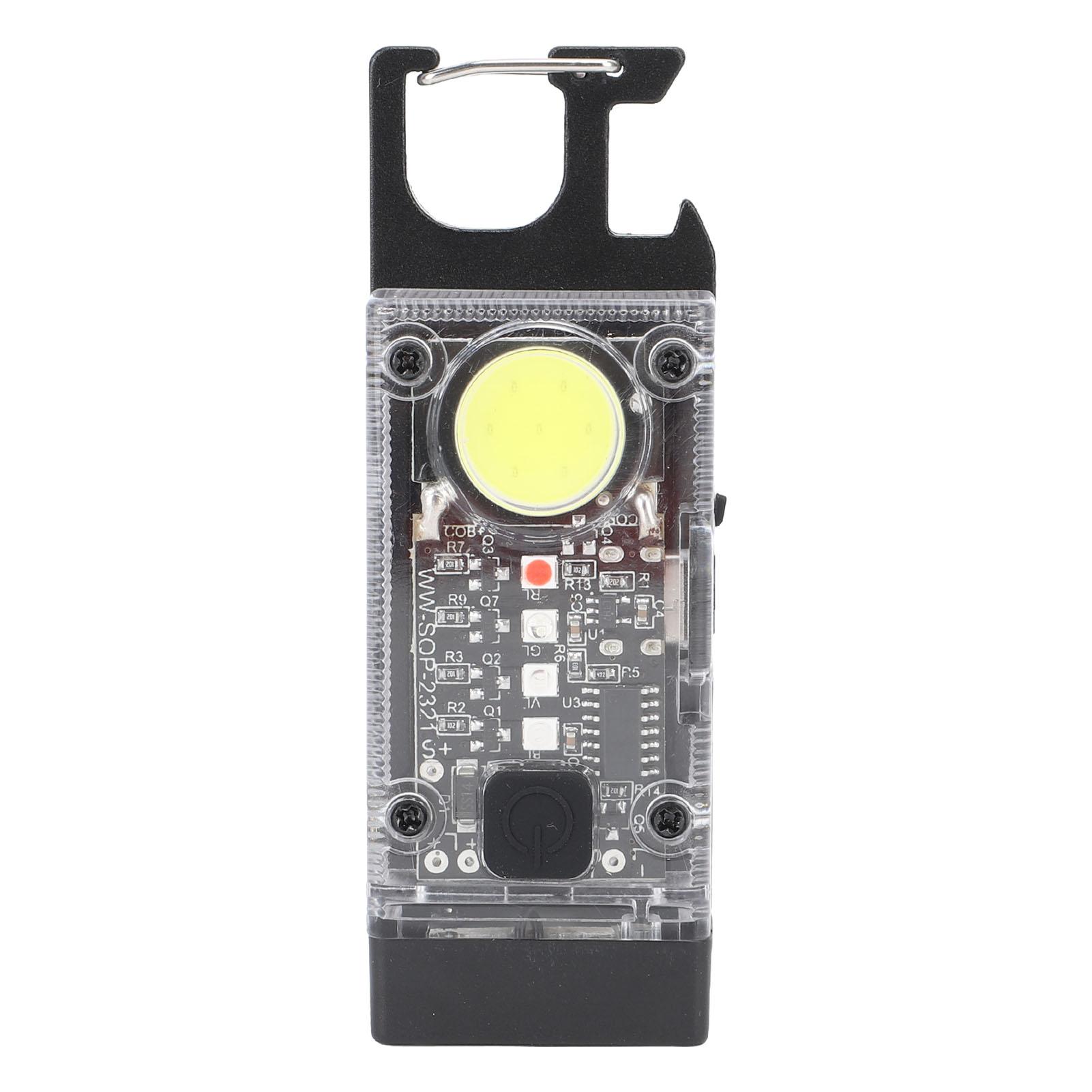 

Мини COB светодиодный фонарик USB перезаряжаемый небольшой портативный карманный брелок рабочий свет магнитное основание