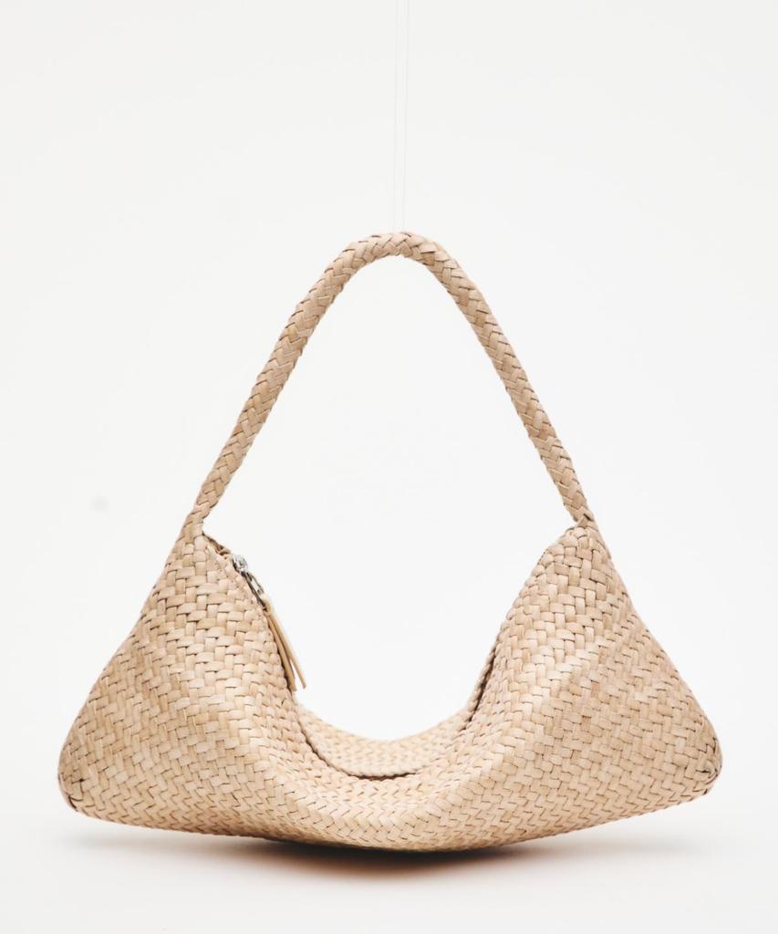 Massimo Dutti Napa Leather Weaving Bag