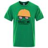 Trust Me I'M An Engineer Printed Men Tshirt Oversized Soft T-Shirts Casual O-Neck Cotton Tops Harajuku Comfortable Tshirts Men