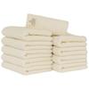 Towel Laboratory White Face Hand Ribbed Fast JapanTechnology [Smooth Touch] #032 Towels, 10-Piece Set, Kitchen, Thin, Towels, Smooth, Weave,