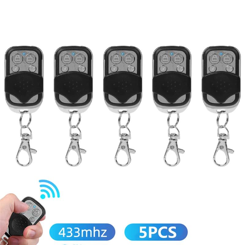 

5/10Pcs Smart Copy Duplicator 433mhz Remote Control 4 Button Electric Garage Door Gate Remote Cloning 433.92 MHz Transmitter