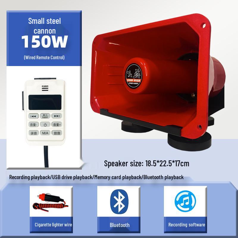 Smart Remote Control Car Roof Speaker with Ceiling Mount for Advertising and High-Pitch Sound Amplification