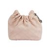 Fleming Logo Anhänger Weiches Rautenmuster Design Hobo Tasche Napa Leder Umhängetasche Schultertasche Mini Damen Taschen Weich-Rosa 162451-650