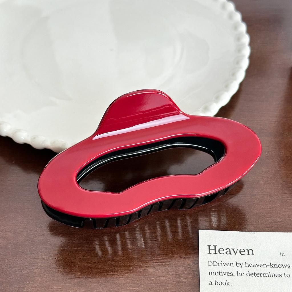 Minimalist Korean Stylish Cloud Hair Clip For High Ponytails And Updos In Various Colors