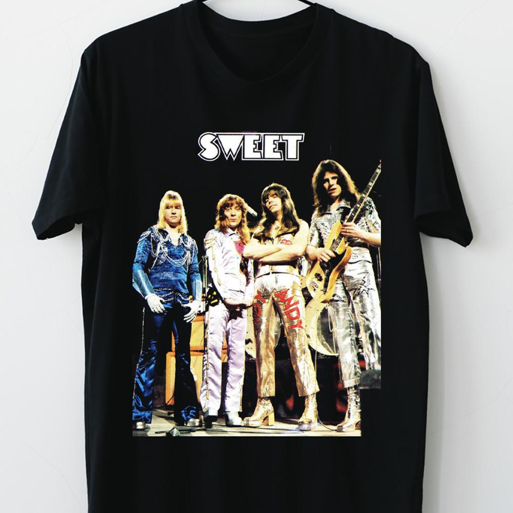 NEW Sweet band BLACK T-shirt Unisex All sizes S to 5Xl JM465