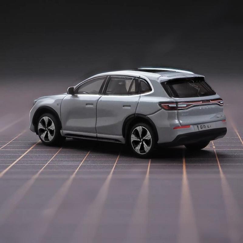 Bburago 1:64 Geely E5 EX5 Alloy SUV Car Model Diecasts Metal New Energy Vehicles Car Model Simulation Miniature Scale Kids Gifts