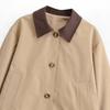 2026 spring new product European and American cross-border women's clothing street fashion casual splicing jacket w09 12076