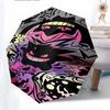 Pokemon Gengar Umbrella Anti-UV Sun Protection Windproof Folding Umbrella for Daily Life