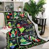 Christmas Blanket. Universal Blanket For The Whole Family. A Must-have For Home Parties