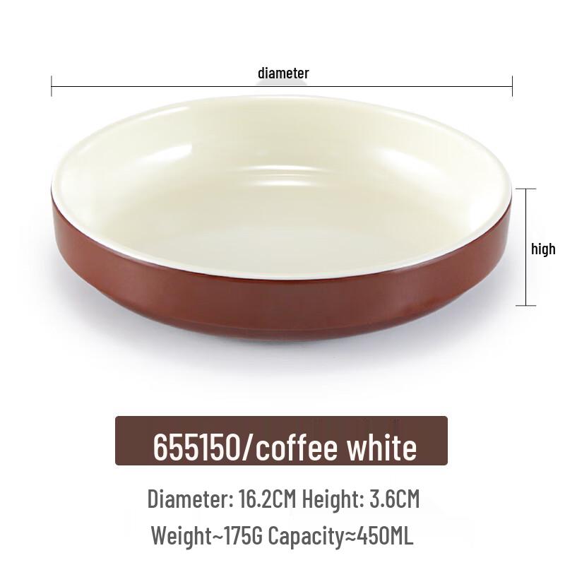 Morona Melamine Round Serving Dish Plate