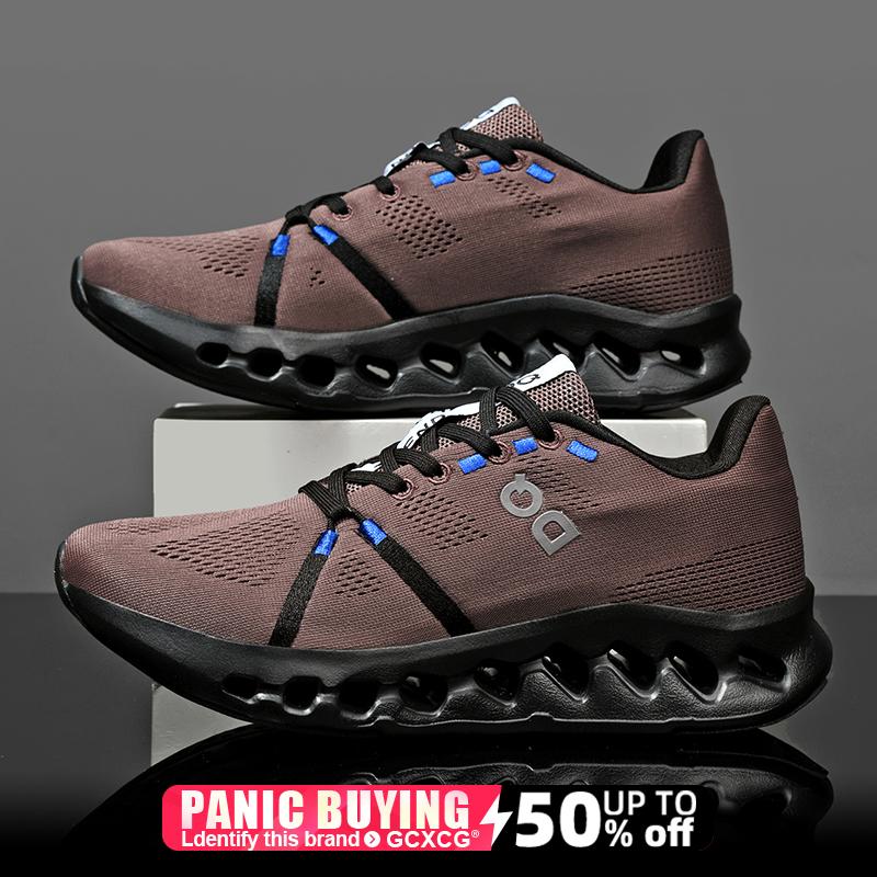 

Running Shoes Speciality Marathon Men Sports Breathable Lightweight Women s Leisure Comfortable Athletic Nonskid Sneakers 46 коричневий