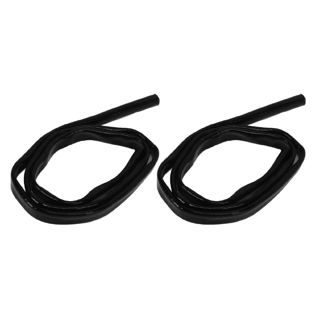 3.3ft Fuel Line Heat Shield Silicone Fiberglass Fire Proof Oil Line Heat Shield Black