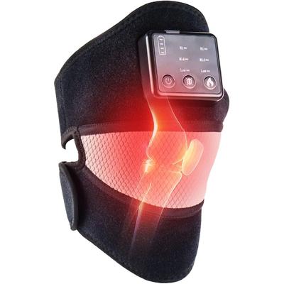 Podgrzewany masażer kolan do łagodzenia bólu - Orteza kolana, barku i łokcia z ogrzewaniem i masażem, idealna na zapalenie stawów, rwę kulszową, rozdartą łąkotkę.