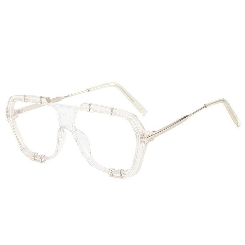 

Men S Photochromism Sunglasses Men Metal Frame Rectangle Sun Glasses Night Fishing Driving Eyewear Uv400 1PC