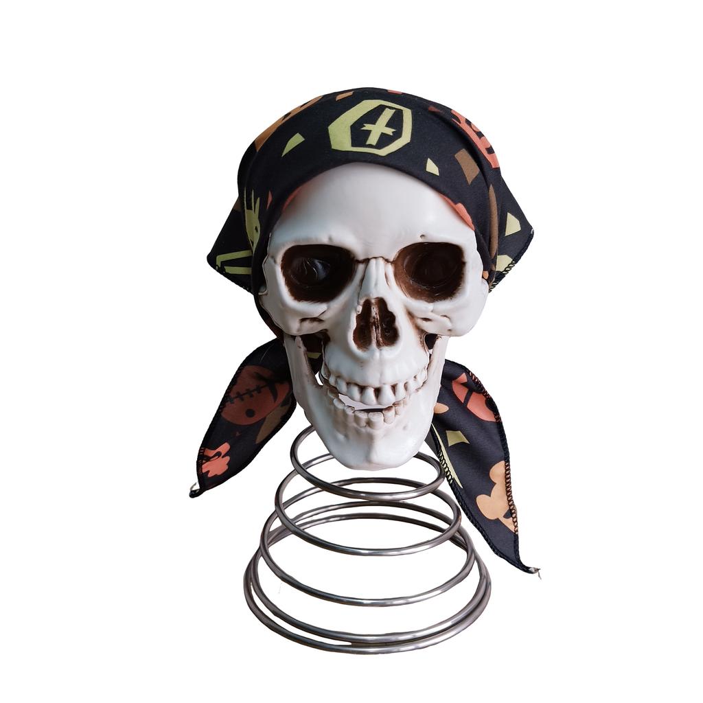 Gothic Spring Skulls Tree Top Decoration With Halloween Party Decoration And Festive Desktop Decoration