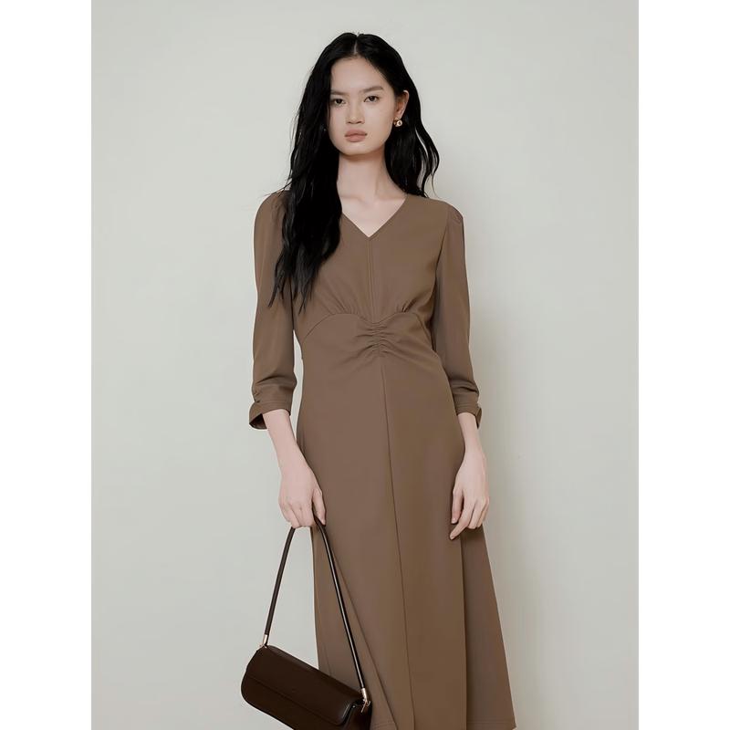 Gejin Summer Mid-Length A-Line Dress M
