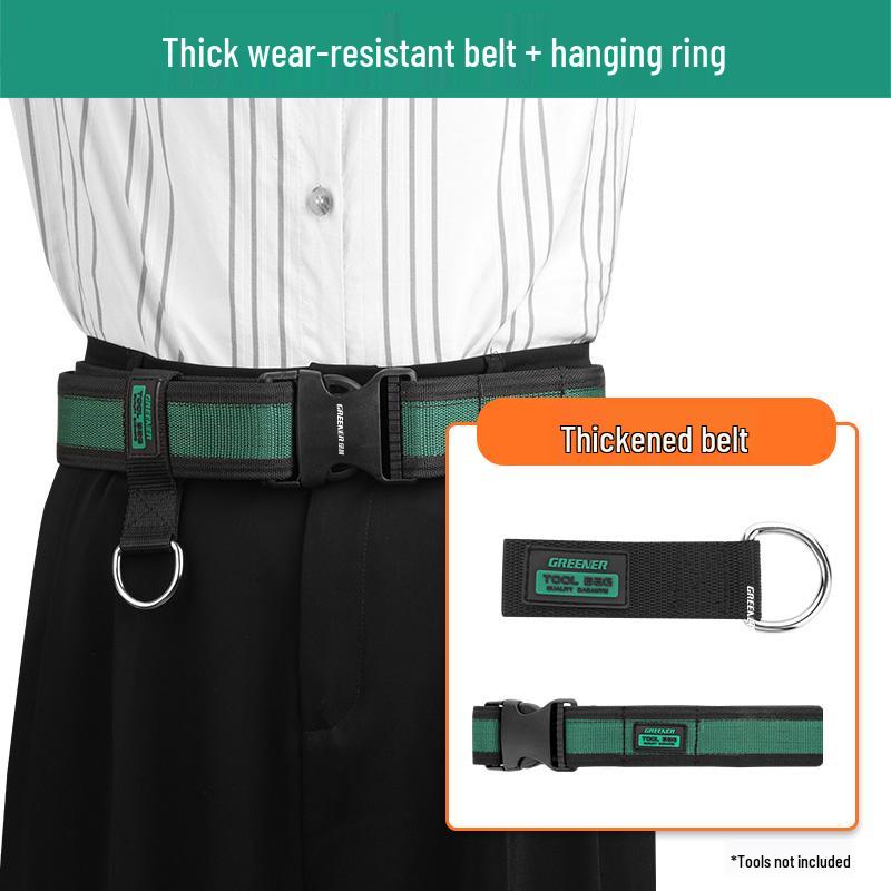Sturdy Multifunctional Tool Belt Pouch for Electricians & Carpenters