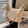 New Popular Nylon Cloth Shoulder Bag High-end Bucket Bag Small Bag for Women Summer Versatile Tote Bag for Women