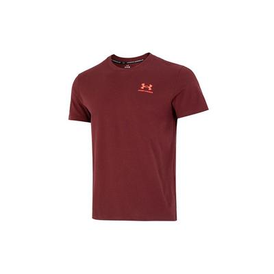 Sportstyle Logo Crew Neck T-Shirt Men Tops Burgundy 1373997-690