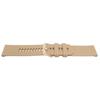 Sport Bracelet - MY-MONTRE - 20mm - Beige - Super Smooth Silicone - Coordinated Metal Buckle