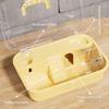 Double Deck Spacious Hamster Cage Portable Transparents Materials for Easy Monitoring Light Weight Construction