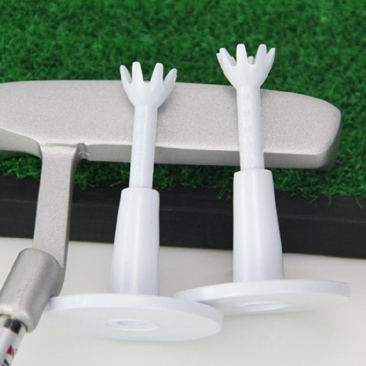2Pcs Reusable Golf Tees Set for Driving Range Mats Height Adjustable Golf Range Golf Tees Unbreakable Golf Accessory