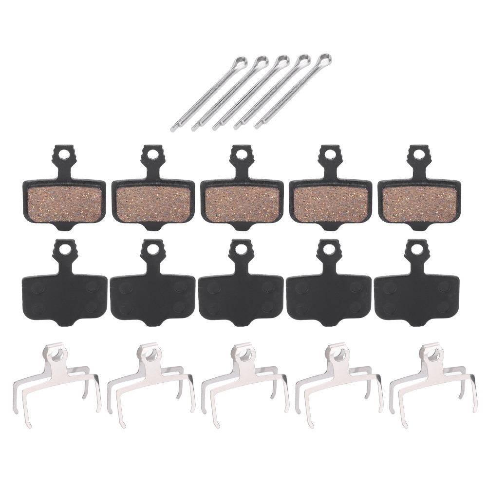 5 Pairs 30mm Brake Pad Set Black Electromobile Brake Pads Disc Brake Pads  Bicycle Replacement