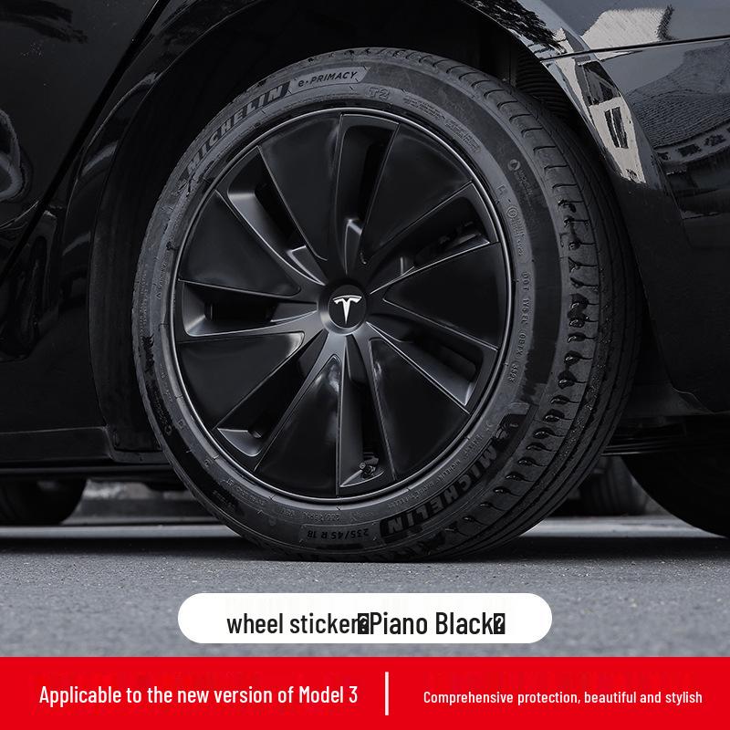 Наклейки для защиты дисков Tesla Model 3 от царапин Refreshed Model 3 Wheel Decoration Sticker