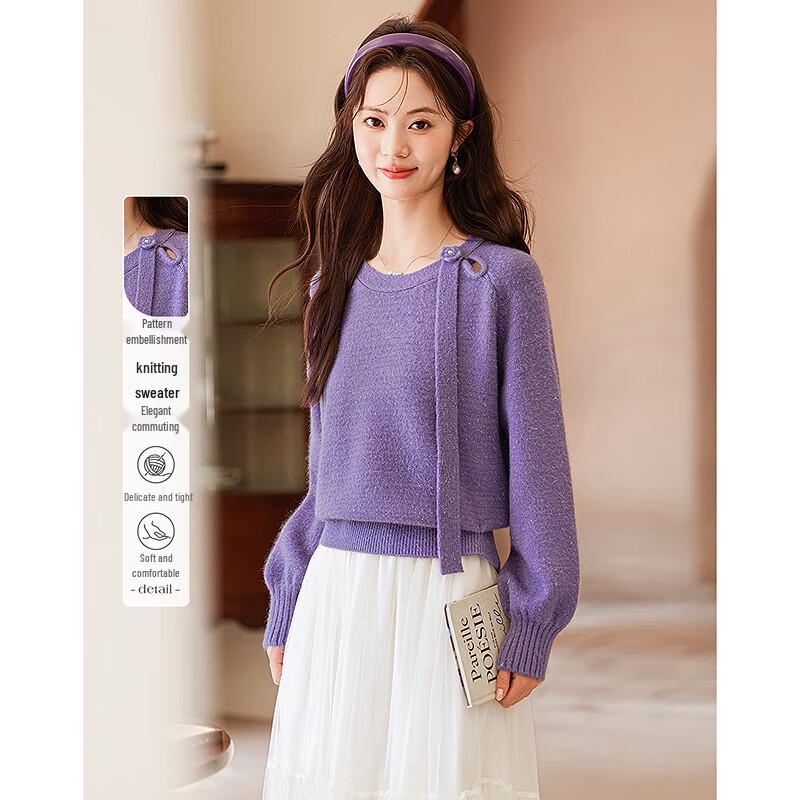 

Элегантный свитер с длинным рукавом One Size