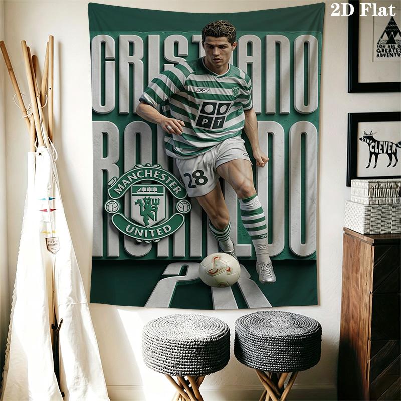 Ronaldo'S Legacy Legendary Journey Threepiece Set 1 Duvet Cover 2 Pillowcase Without Core Christmas Birthday Gift Soft And Comfortable