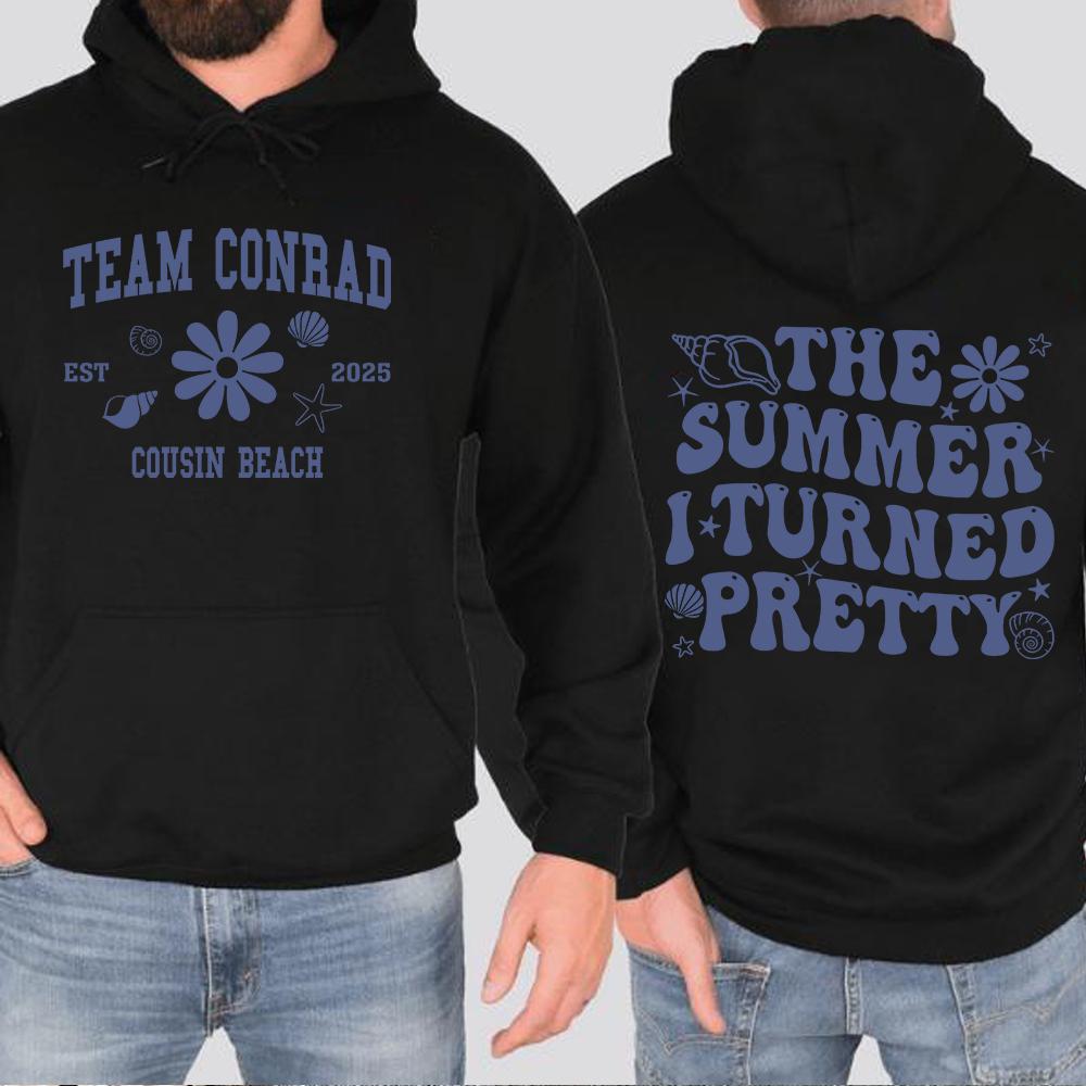 The Summer I Turned Pretty Hoodie Team Conrad Team Jeremiah Sweatshirt Cousins Beach Hoodie TSITP Conrad Fisher Tee Unisex Shirt