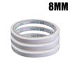 10-1Rolls Double Sided Tape Ultra-thin White Strong Sticky Tapes Stickers Super Adhesive Tape Strips for Home Office Supplies
