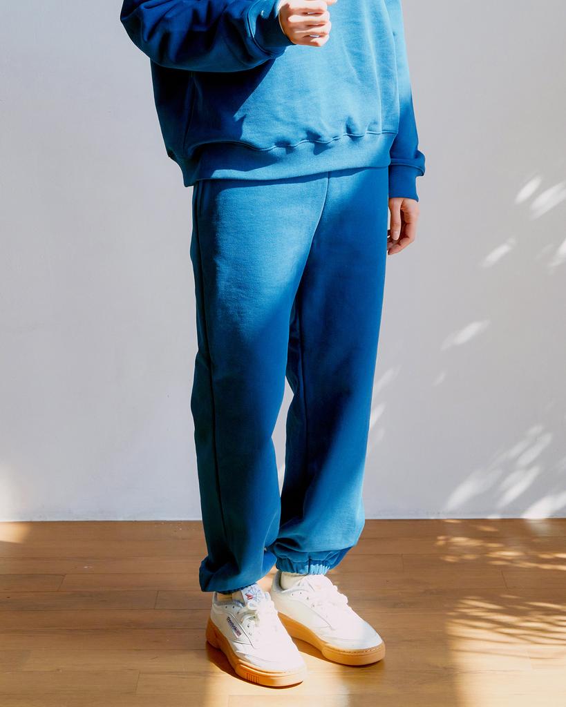 MARJI HOUSE Vintage Logo Sweat Pants Blue