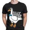 Silly Goose With Sunglasses Funny Cute Duck Mens T-Shirts Tee Top  NED