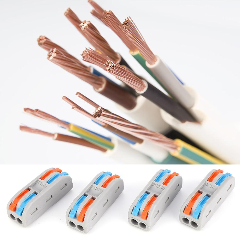 50Pcs Wiring Connector Conductor Compact Colorful Wire Supplies 1128AWG PCT22