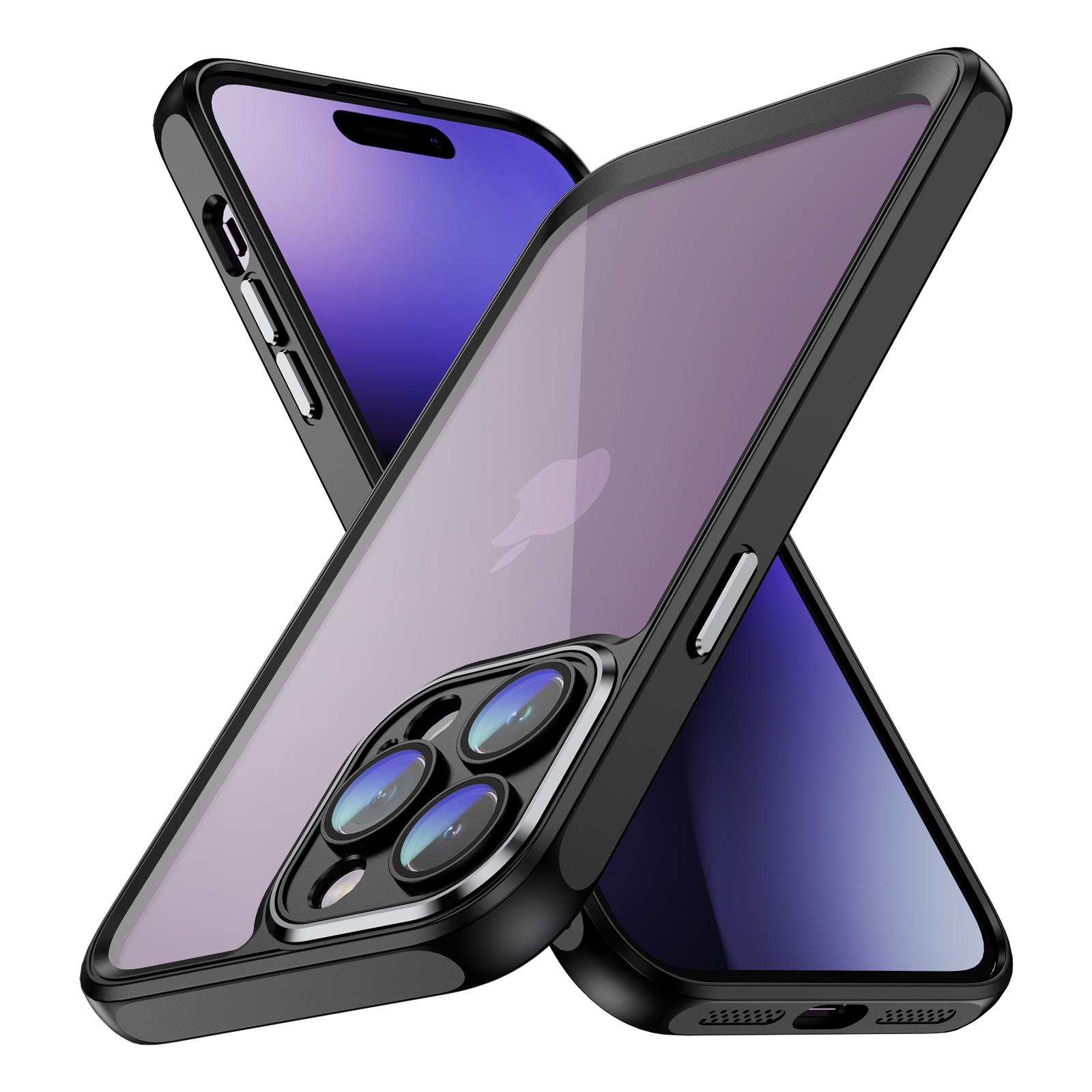 

Полная защита на 360° для Apple Iphone 15 Pro Max 14 13 12 Броня Силиконовый противоударный сверхмощный защитный чехол for iphone 14 чёрный