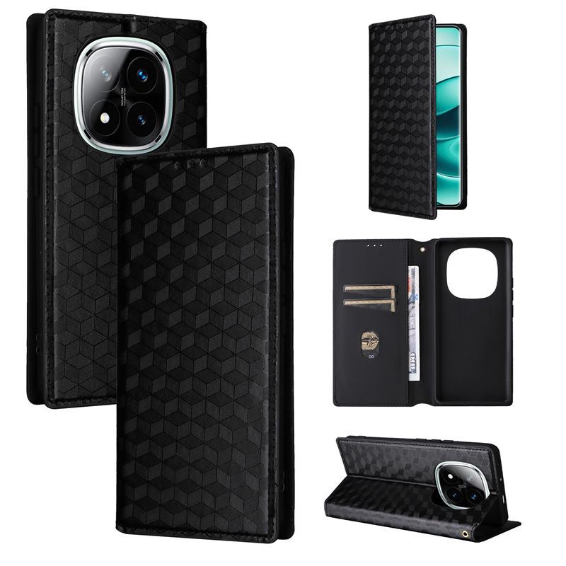 Flip Cover for Xiaomi Redmi Note 14 / 14 Pro / Note 14 Pro+ Plus PU Leather Phone Case Full-Body Protection Shockproof Wallet Cover