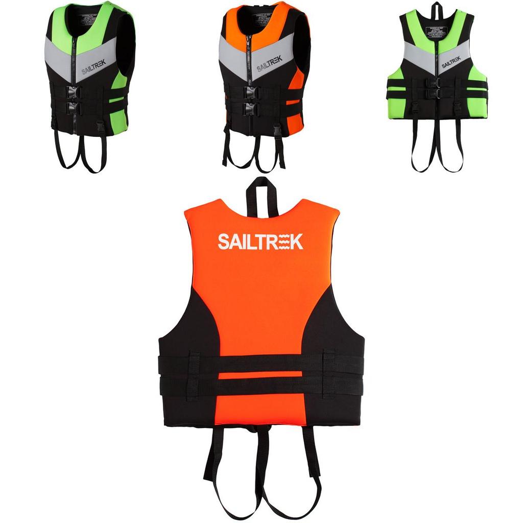 Nylon Adult Surf Marine Sailing Kayak Fly Fishing Drifting Boating Vest Life Jacket**