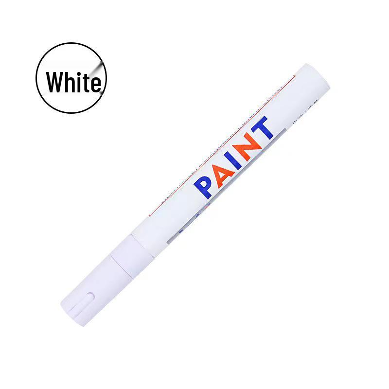 Sada 12 barevných popisovačů: Pneumatika, Auto retušování, Helma, Bílé a barevné značení pro DIY projekty