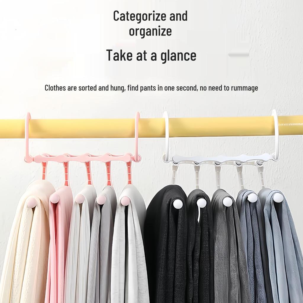 Multifunctional Stainless Steel Pull-out Telescopic Wardrobe Pants Hanger