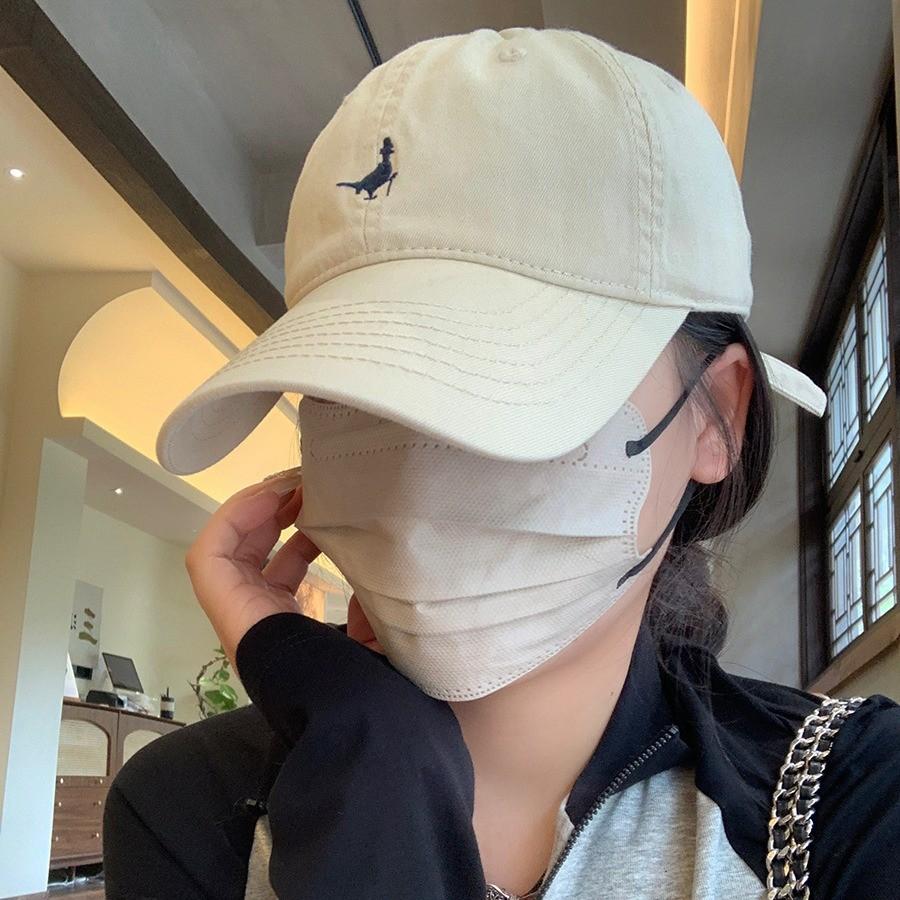Cap Baseball Retro Soft Embroidered Design Sun Hat For Adults Uv Protection