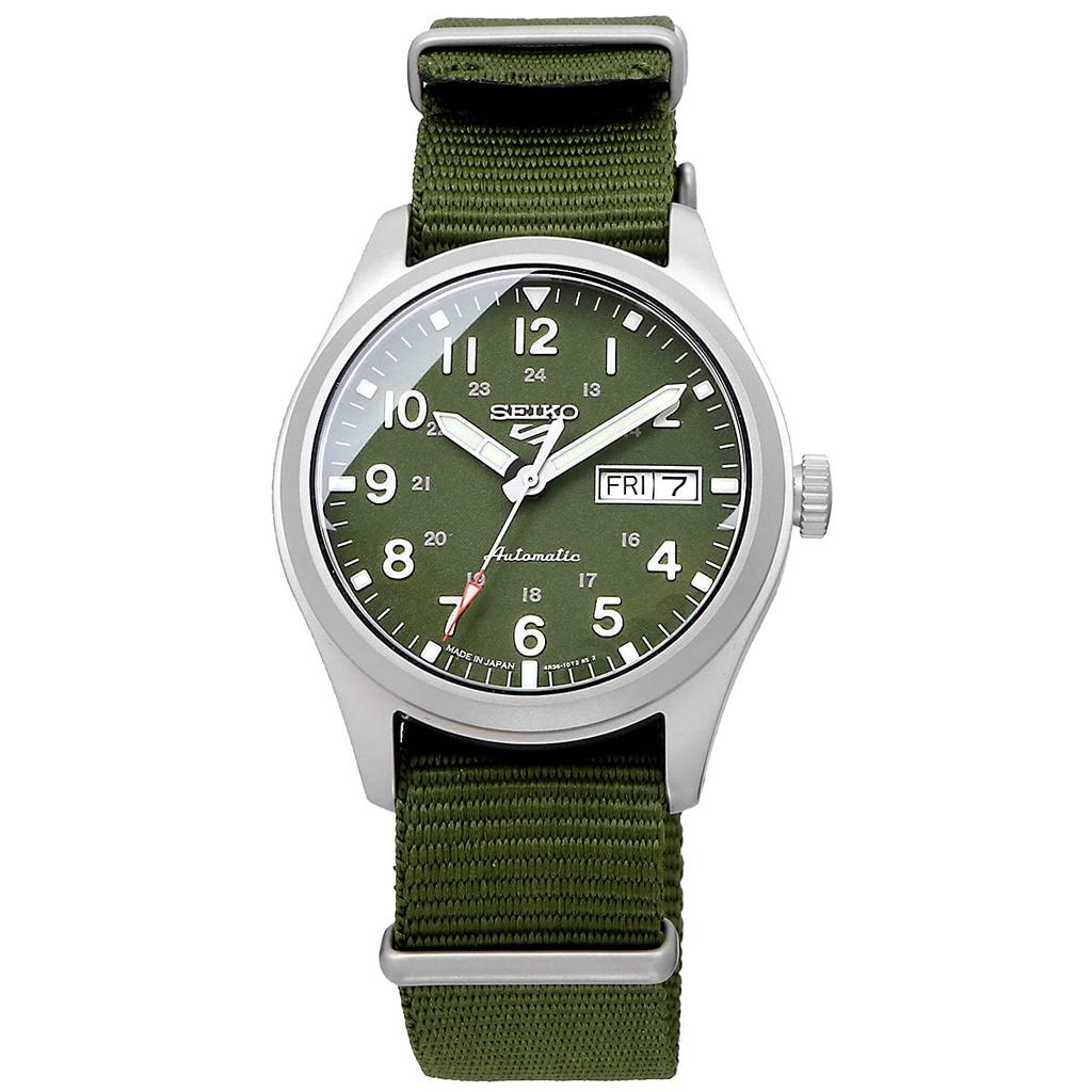 Seiko 5 Sports Automatic Mechanical Limited Made in Green Watch, Edition, Men's, Japan, SRPG33
